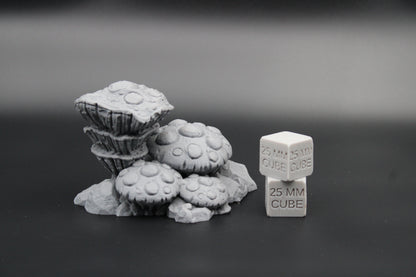 Tabletop Terrain Giant Mushroom Fungus Dnd RPG Skirmish 28 32mm