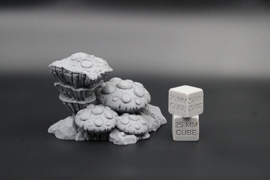 Tabletop Terrain Giant Mushroom Fungus Dnd RPG Skirmish 28 32mm