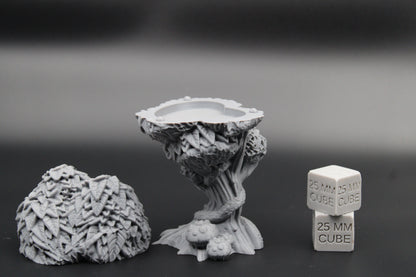 Tabletop Terrain Hiding Loot Tree Dnd RPG Skirmish 28 32 mm