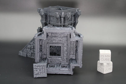 Tabletop Terrain Guard Tower Dnd RPG Skirmish 32mm