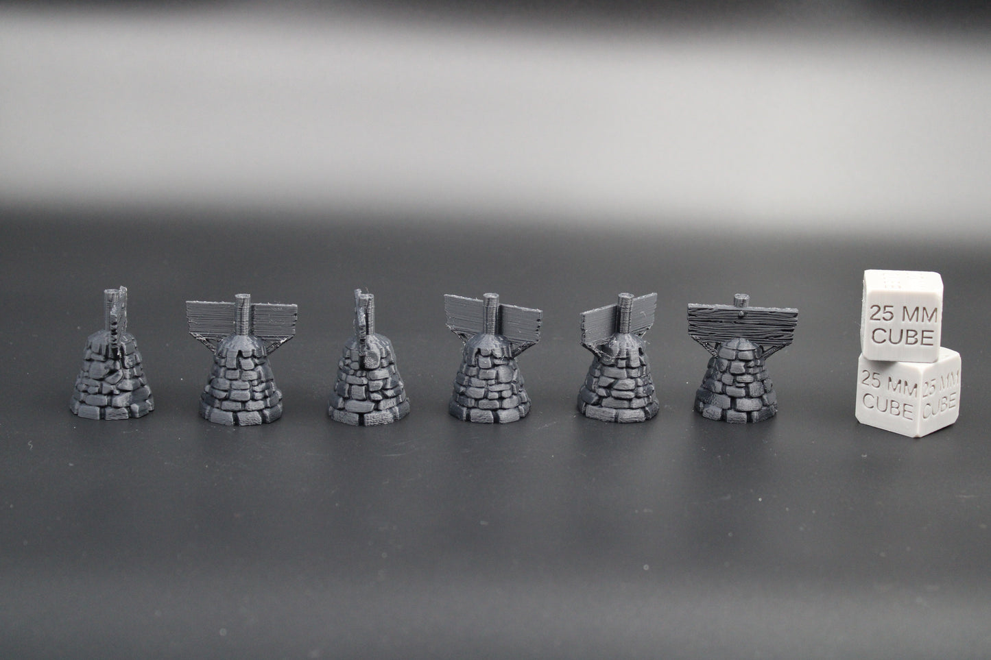 Tabletop Terrain Sign Objective Marker Scatter x6 Dnd RPG Wargame Skirmish 28mm