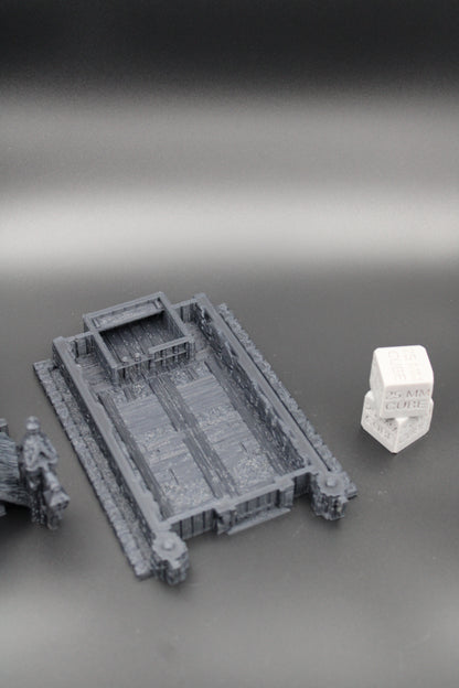 Tabletop Terrain Viking Temple Warchief Dnd RPG Wargame Skirmish 28mm