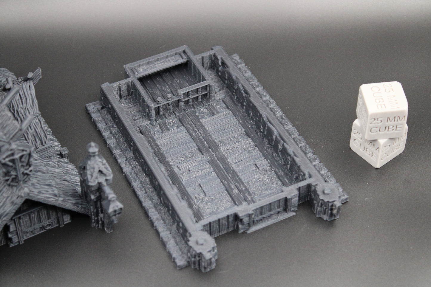 Tabletop Terrain Viking Temple Warchief Dnd RPG Wargame Skirmish 28mm