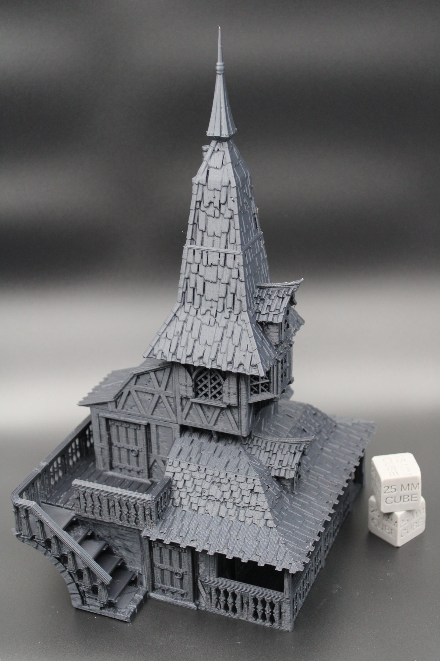 Tabletop Terrain Wizard Tinkerer Artificer House Dnd RPG Wargame Skirmish 28mm