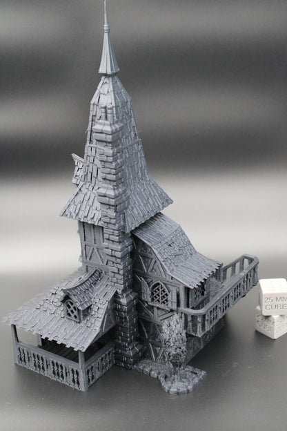 Tabletop Terrain Wizard Tinkerer Artificer House Dnd RPG Wargame Skirmish 28mm