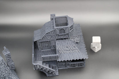 Tabletop Terrain Wizard Tinkerer Artificer House Dnd RPG Wargame Skirmish 28mm