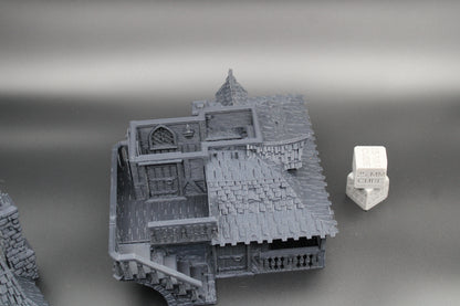Tabletop Terrain Wizard Tinkerer Artificer House Dnd RPG Wargame Skirmish 28mm