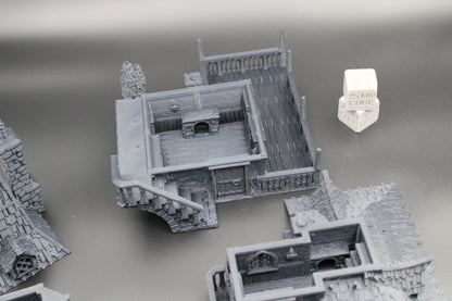 Tabletop Terrain Wizard Tinkerer Artificer House Dnd RPG Wargame Skirmish 28mm