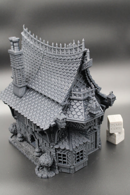 Tabletop Terrain Mayor Merchant House Estate Dnd RPG Wargame Skirmish 28mm