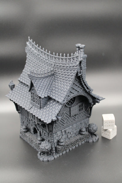 Tabletop Terrain Mayor Merchant House Estate Dnd RPG Wargame Skirmish 28mm