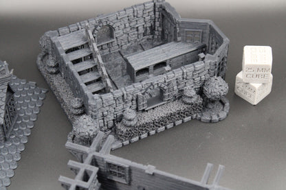 Tabletop Terrain Mayor Merchant House Estate Dnd RPG Wargame Skirmish 28mm
