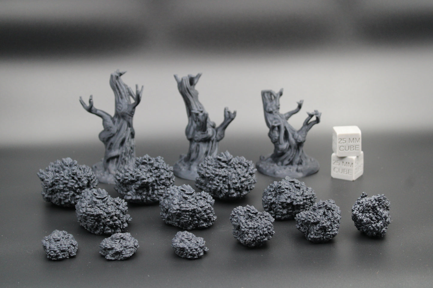 Tabletop Terrain Modular Tree Shrub Scatter Dnd RPG Wargame Skirmish 28mm