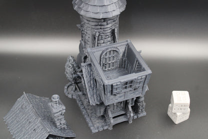 Tabletop Terrain Fantasy Cottage Dnd RPG wargame skirmish 28mm
