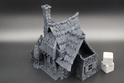 Tabletop Terrain Fantasy Farm House Dnd RPG wargame skirmish 28mm