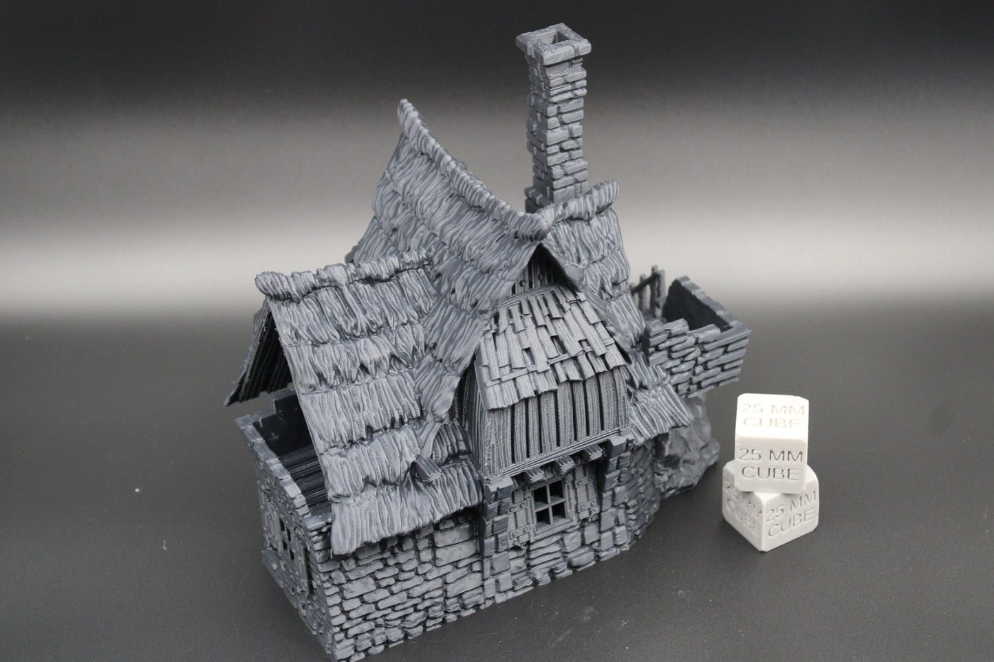 Tabletop Terrain Fantasy Farm House Dnd RPG wargame skirmish 28mm