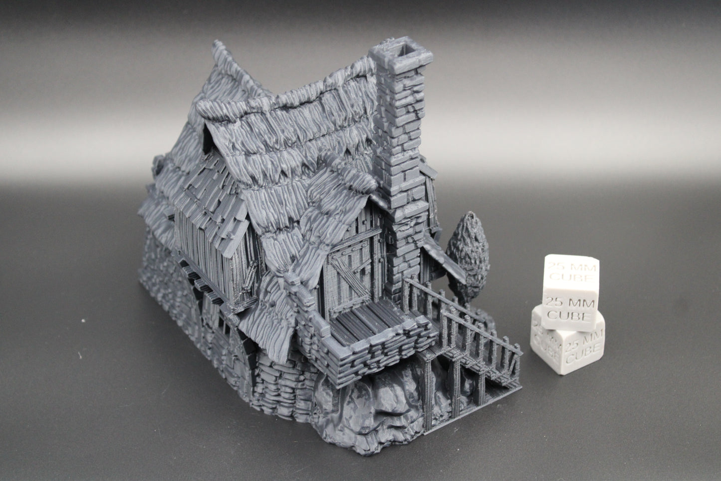 Tabletop Terrain Fantasy Farm House Dnd RPG wargame skirmish 28mm