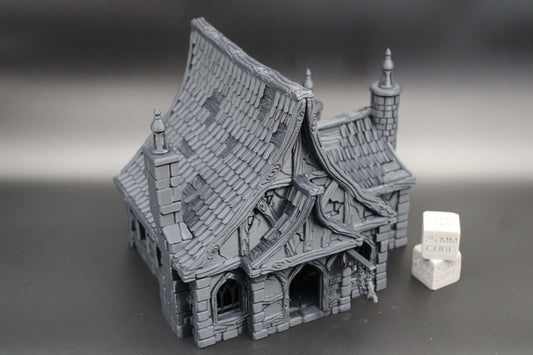 Tabletop Terrain Medieval Bakery Baker Dnd RPG wargame skirmish 28-32mm