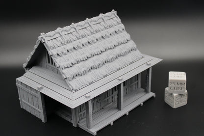 Tabletop Terrain Fantasy Overseer House Dnd RPG wargame skirmish 28mm