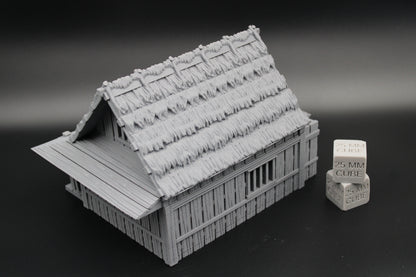 Tabletop Terrain Fantasy Overseer House Dnd RPG wargame skirmish 28mm