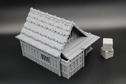 Tabletop Terrain Fantasy Overseer House Dnd RPG wargame skirmish 28mm
