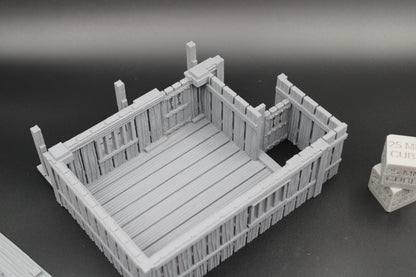 Tabletop Terrain Fantasy Overseer House Dnd RPG wargame skirmish 28mm