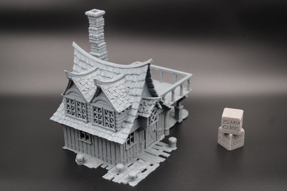 Tabletop Terrain Fantasy Harbor Port Master Swamp Dnd RPG wargame skirmish 28mm