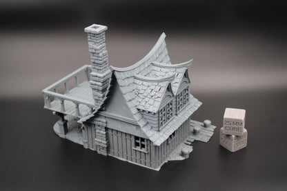 Tabletop Terrain Fantasy Harbor Port Master Swamp Dnd RPG wargame skirmish 28mm