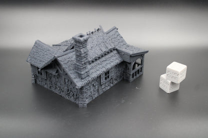 Tabletop Terrain Fantasy Green Acres Homestead Dnd RPG wargame skirmish 28mm