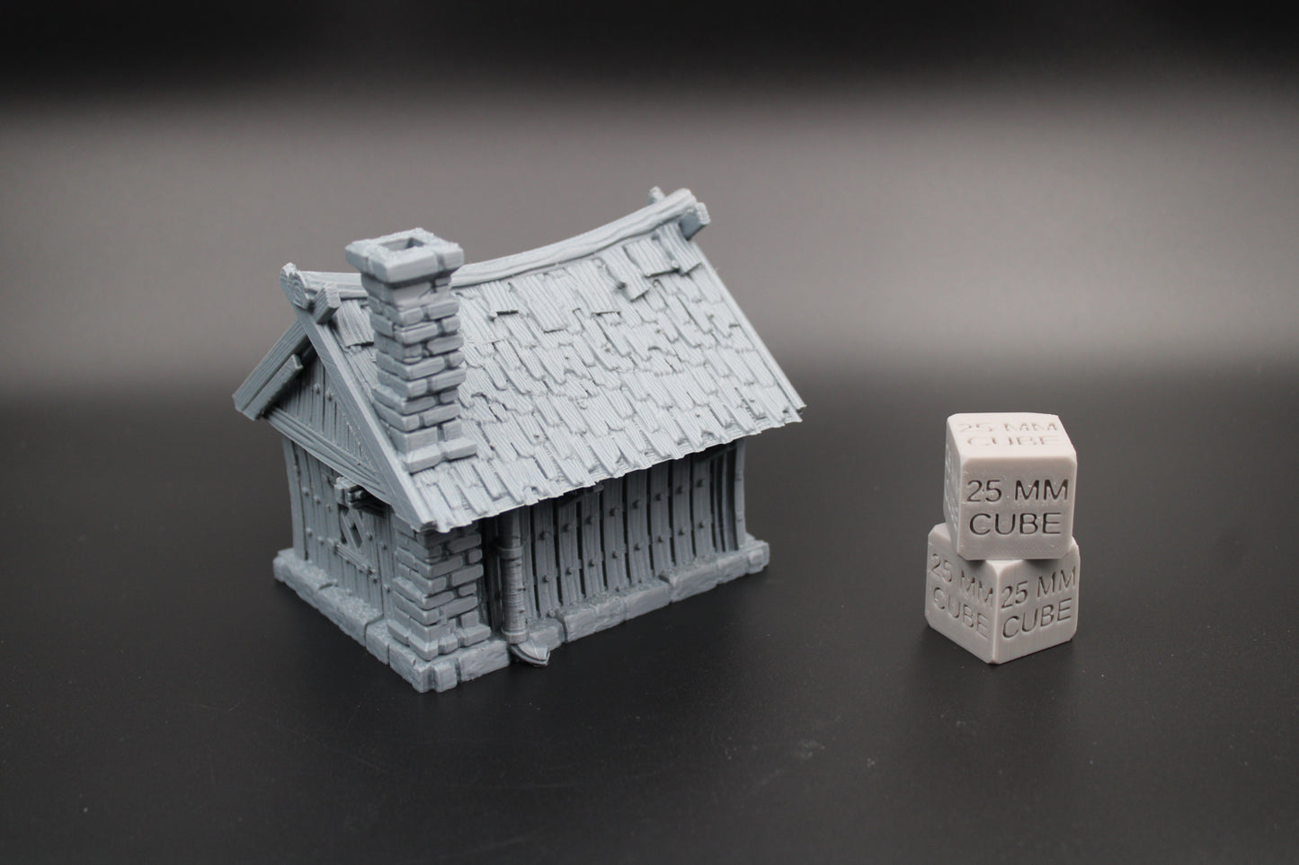 Tabletop Terrain Fantasy Woodsman Hunter Cabin Lodge Dnd RPG wargame skirmish 28mm
