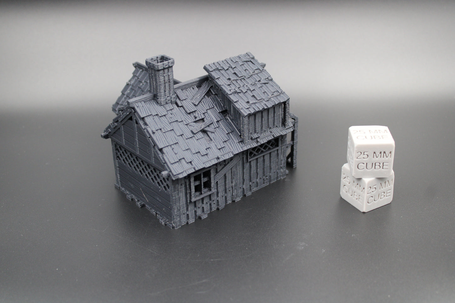 Tabletop Terrain Fantasy Cabin Shack Dnd RPG wargame skirmish 28mm