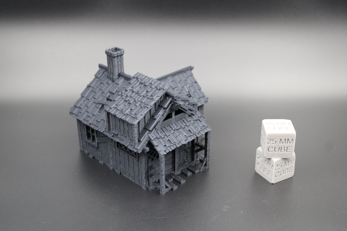 Tabletop Terrain Fantasy Cabin Shack Dnd RPG wargame skirmish 28mm