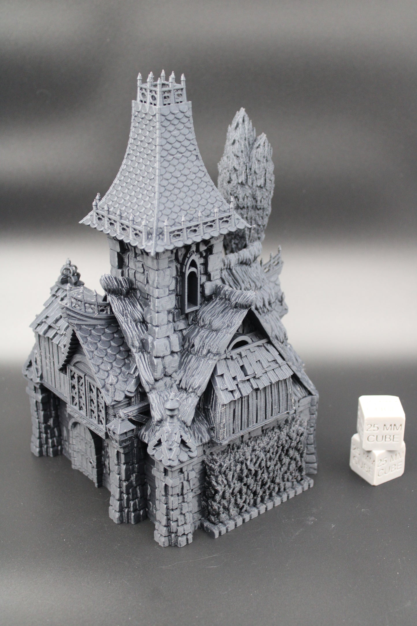 Tabletop Terrain Fantasy Manor House Dnd RPG wargame skirmish 28mm
