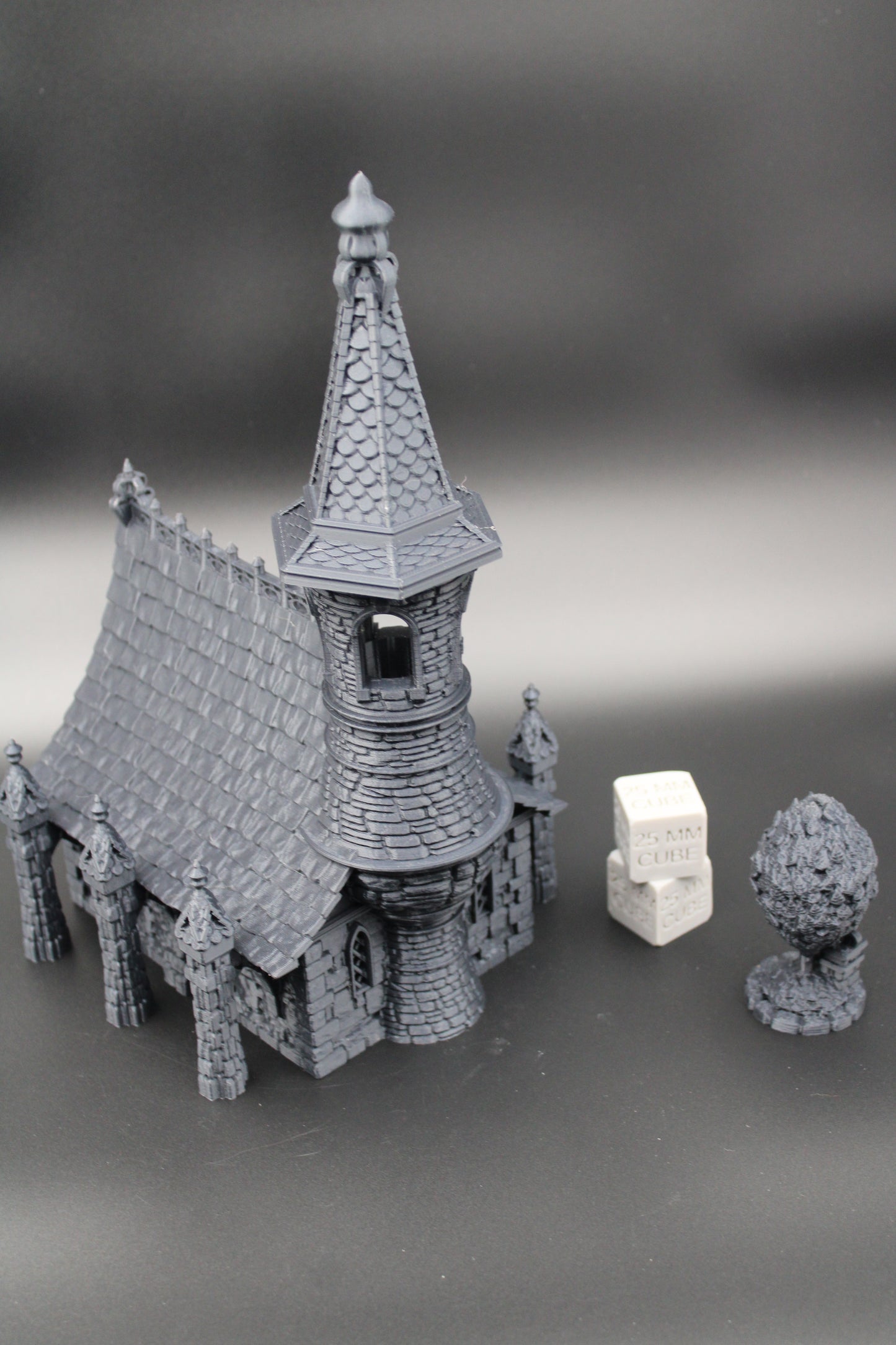 Tabletop Terrain Chapel Temple Church Dnd RPG wargame skirmish 28mm