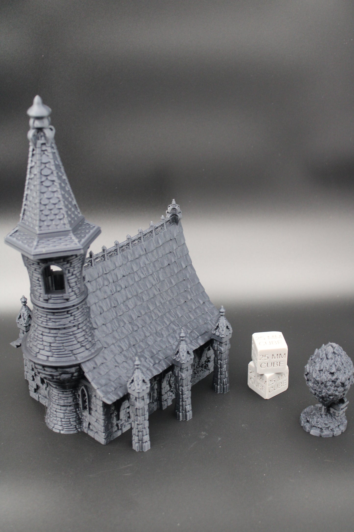 Tabletop Terrain Chapel Temple Church Dnd RPG wargame skirmish 28mm