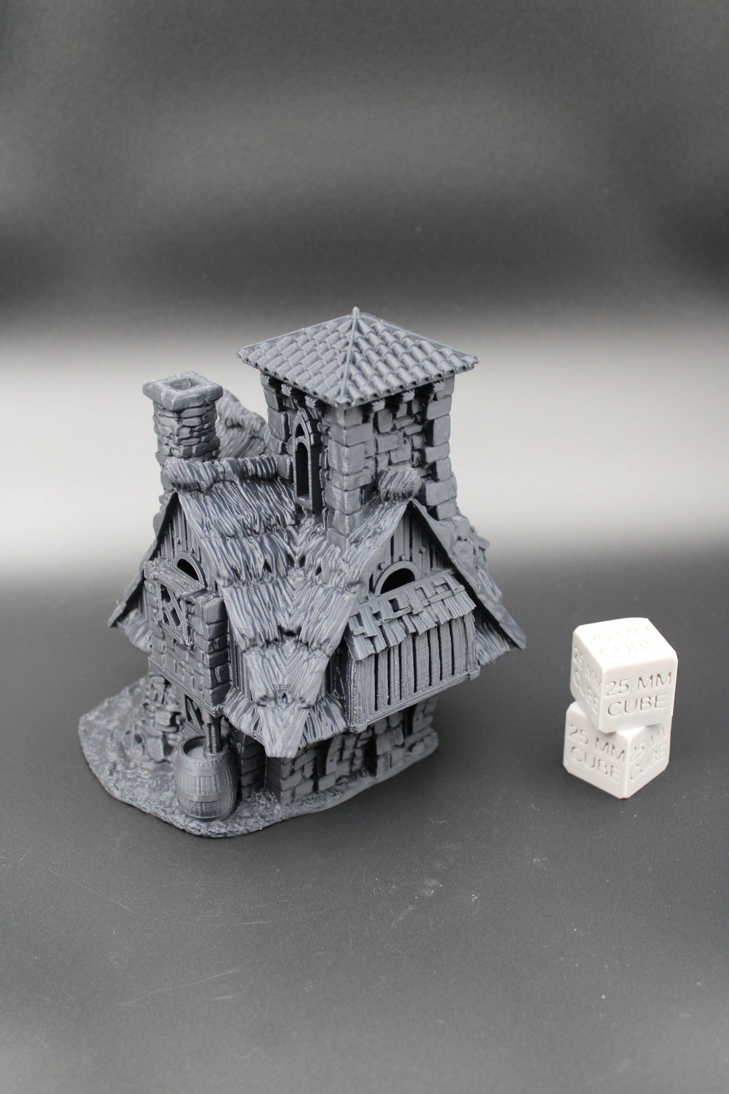 Tabletop Terrain Fantasy Hedge Witch Cottage Dnd RPG wargame skirmish 28mm