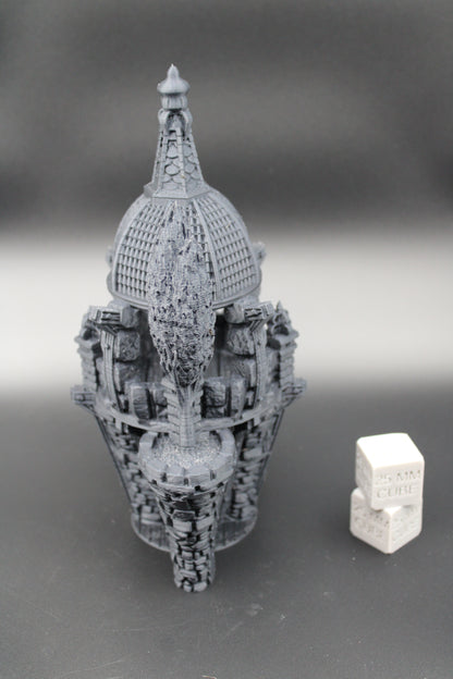 Tabletop Terrain Fantasy Raised Lookout Gazebo Dnd RPG wargame skirmish 28mm