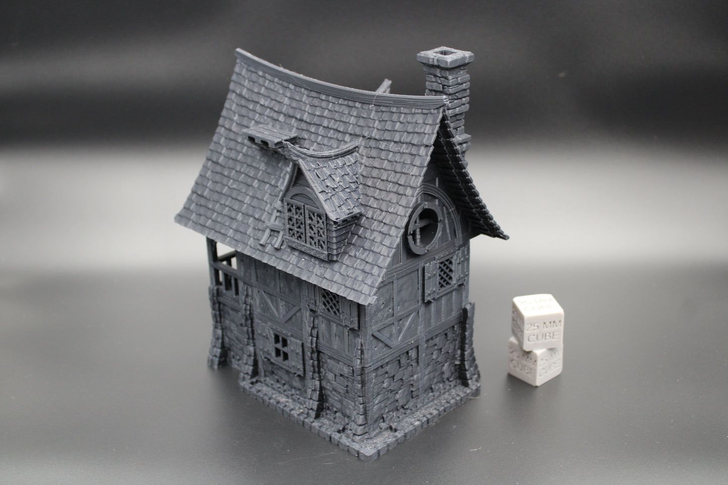 Tabletop Terrain Fantasy Row House Dnd RPG wargame skirmish 28mm