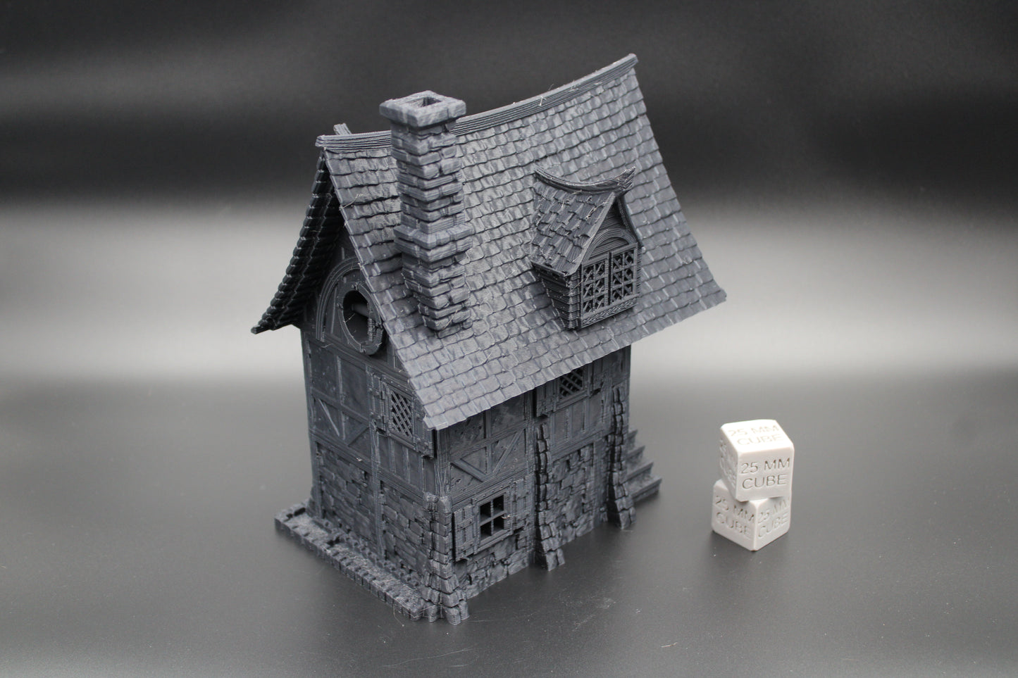 Tabletop Terrain Fantasy Row House Dnd RPG wargame skirmish 28mm