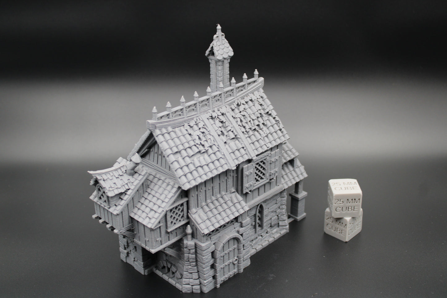 Tabletop Terrain Fantasy Captains House Dnd Rpg Wargame Skirmish 28mm