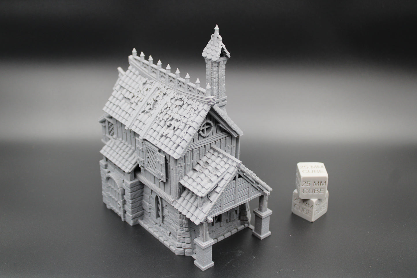 Tabletop Terrain Fantasy Captains House Dnd Rpg Wargame Skirmish 28mm