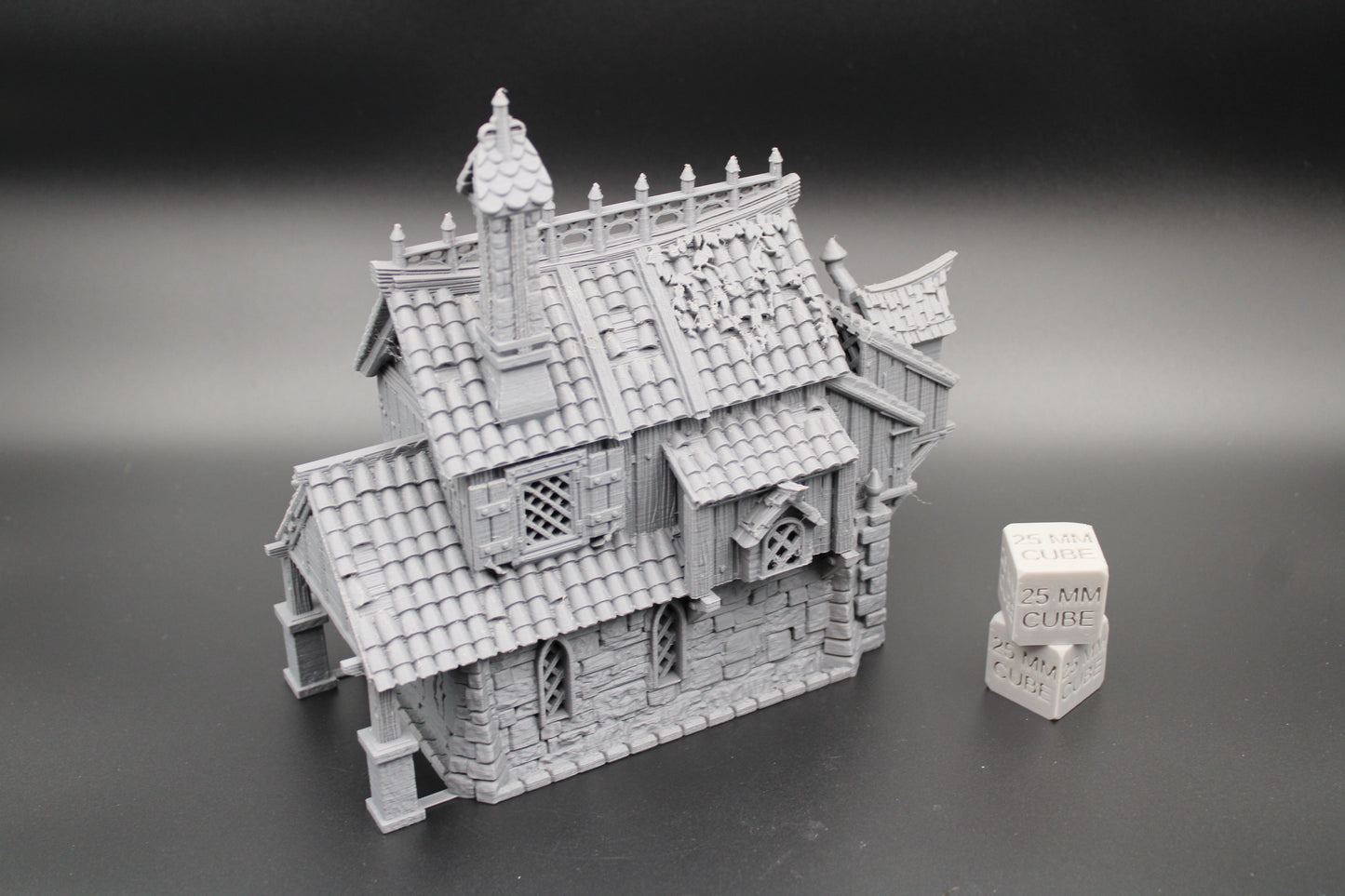 Tabletop Terrain Fantasy Captains House Dnd Rpg Wargame Skirmish 28mm