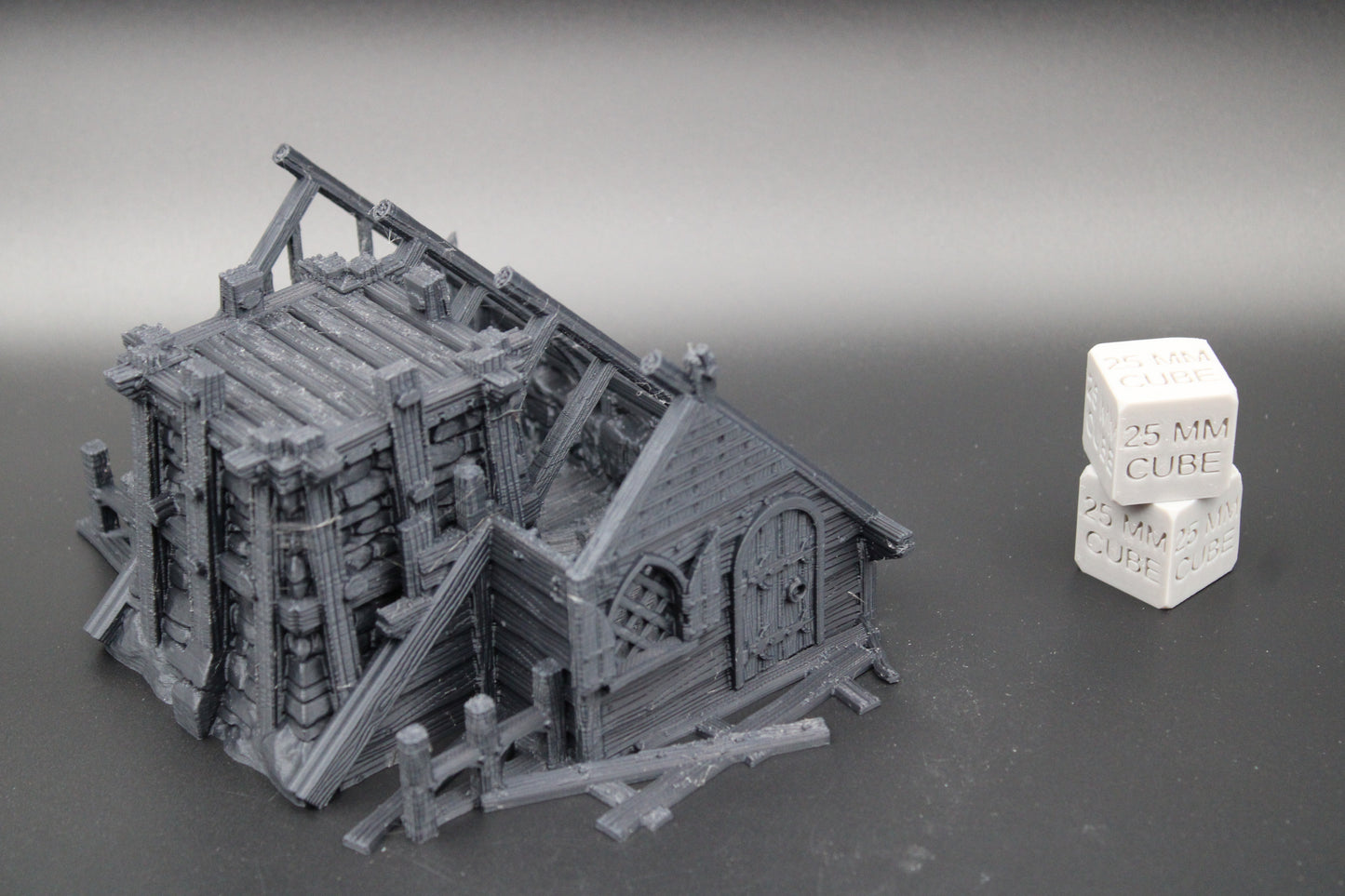 Tabletop Terrain Fantasy House Ruin 1 Dnd RPG wargame skirmish 28mm
