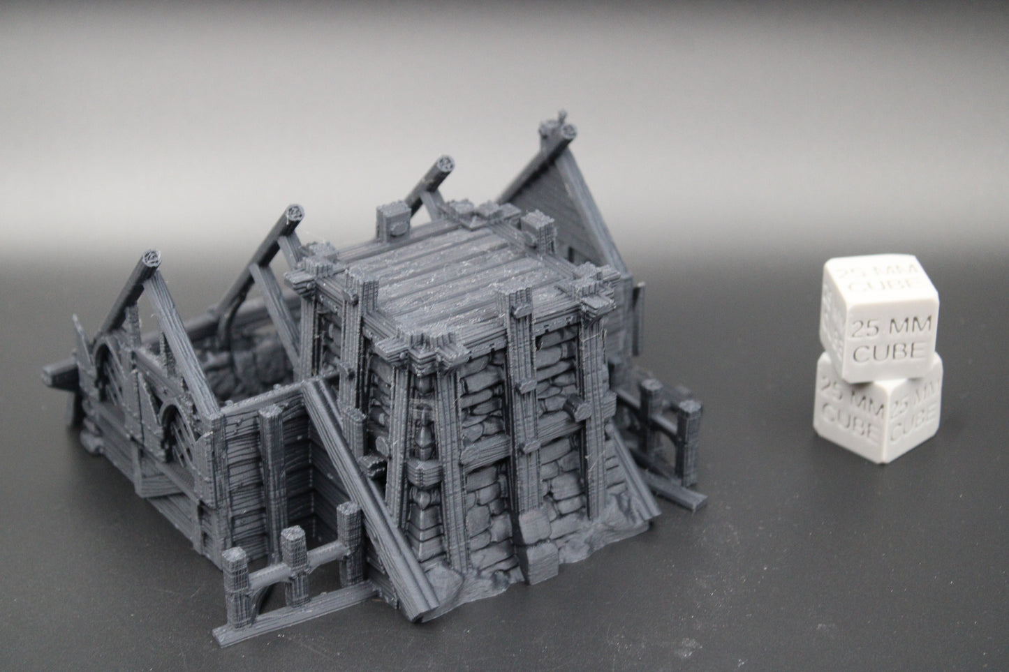 Tabletop Terrain Fantasy House Ruin 1 Dnd RPG wargame skirmish 28mm
