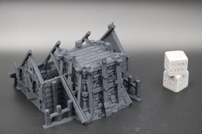 Tabletop Terrain Fantasy House Ruin 1 Dnd RPG wargame skirmish 28mm