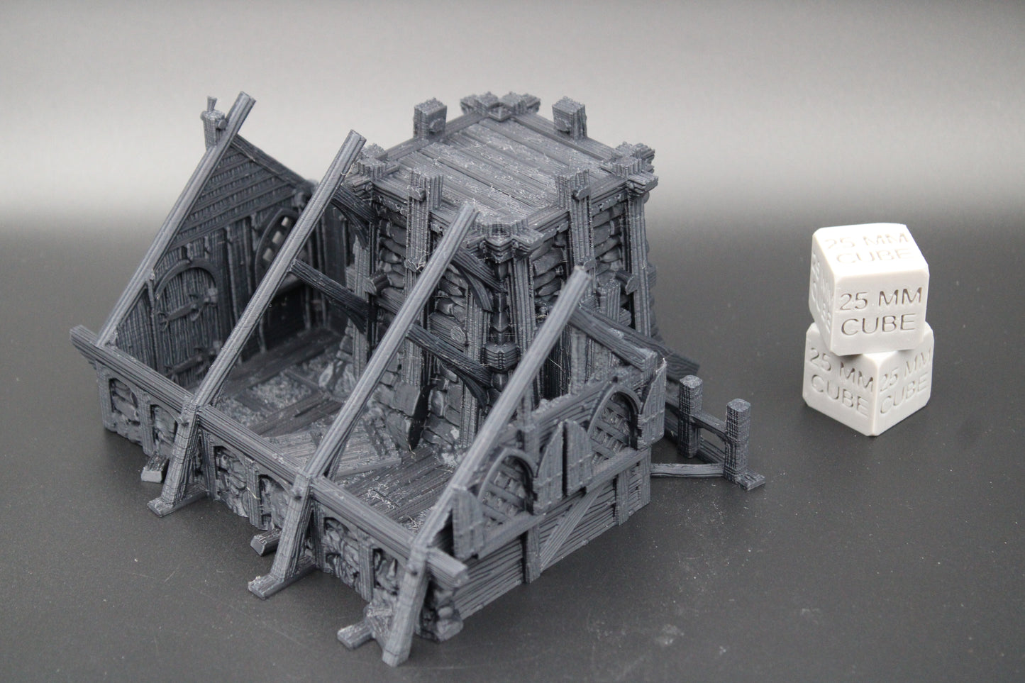 Tabletop Terrain Fantasy House Ruin 1 Dnd RPG wargame skirmish 28mm