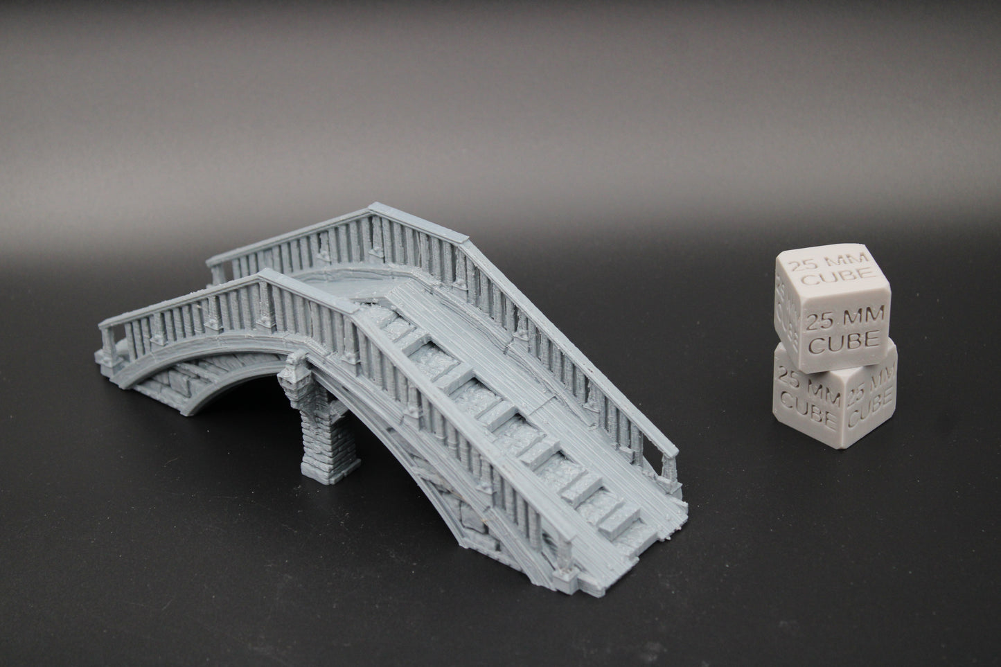 Tabletop Terrain Narrow Bridge Overpass Dnd RPG wargame skirmish 28mm