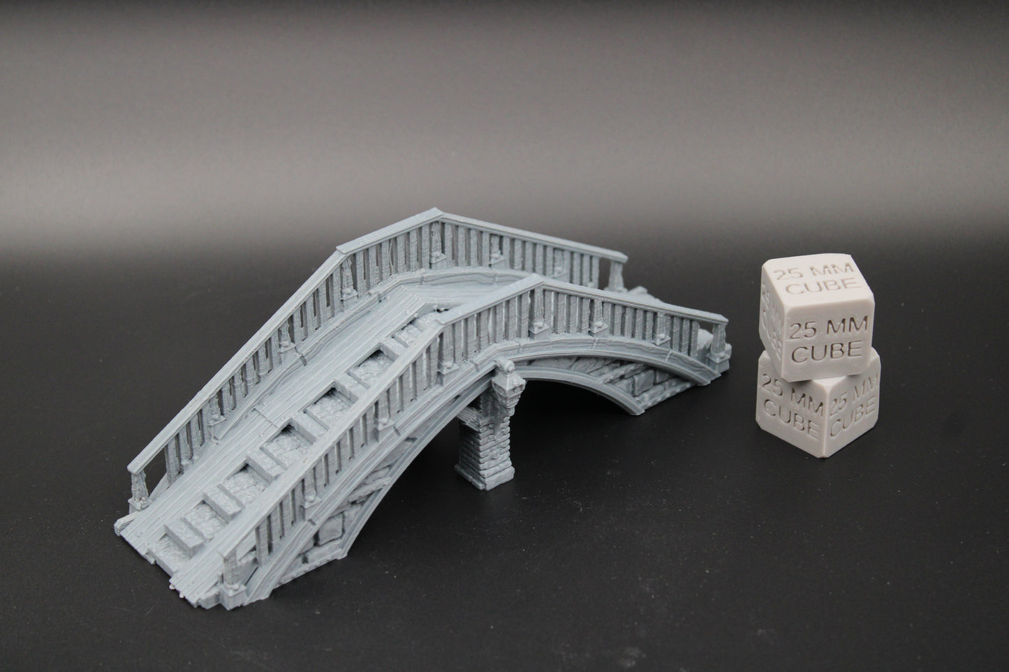 Tabletop Terrain Narrow Bridge Overpass Dnd RPG wargame skirmish 28mm