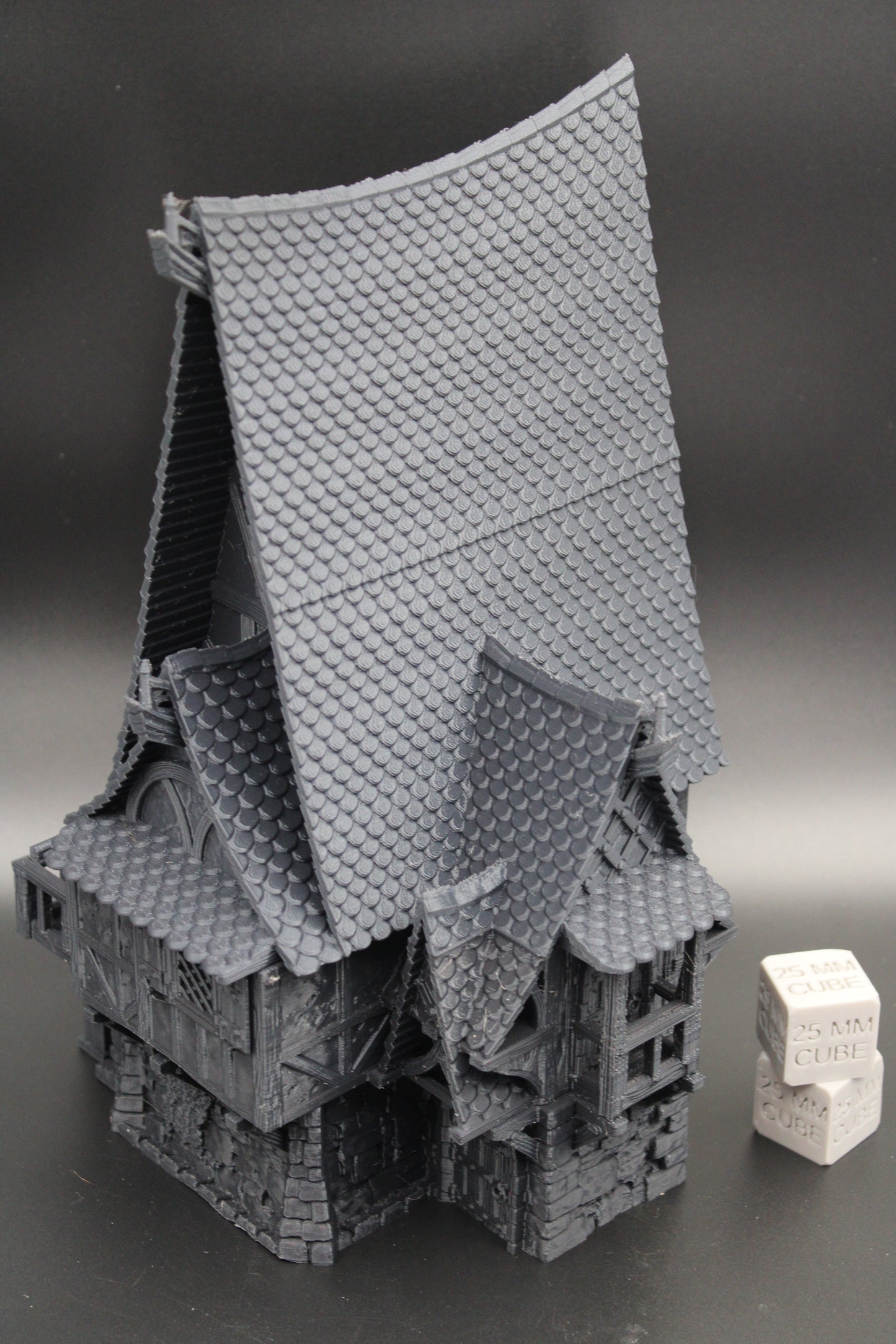Tabletop Terrain Fantasy A Frame Chalet House Dnd RPG wargame skirmish 28mm