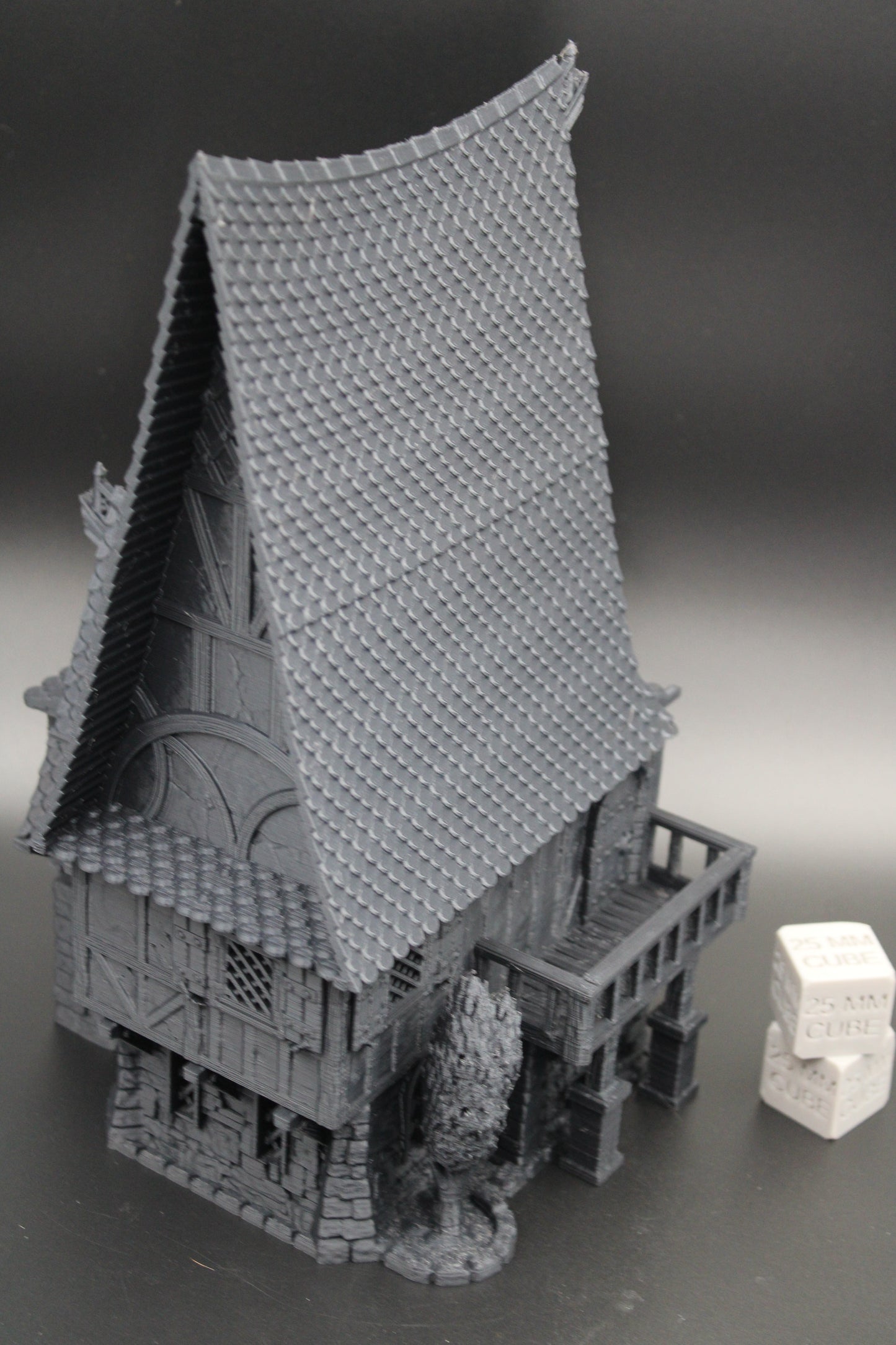 Tabletop Terrain Fantasy A Frame Chalet House Dnd RPG wargame skirmish 28mm