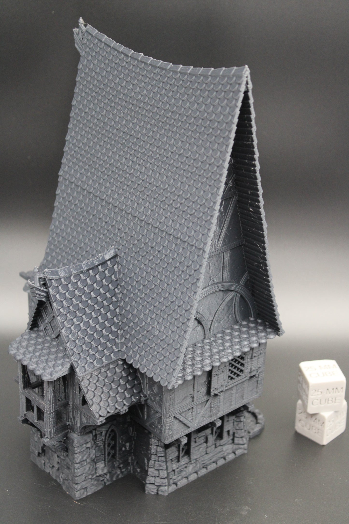 Tabletop Terrain Fantasy A Frame Chalet House Dnd RPG wargame skirmish 28mm